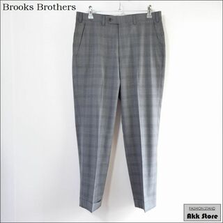 ブルックスブラザース(Brooks Brothers)のBrooks Brothers メンズ スラックス チェック ウール ズボン(スラックス)
