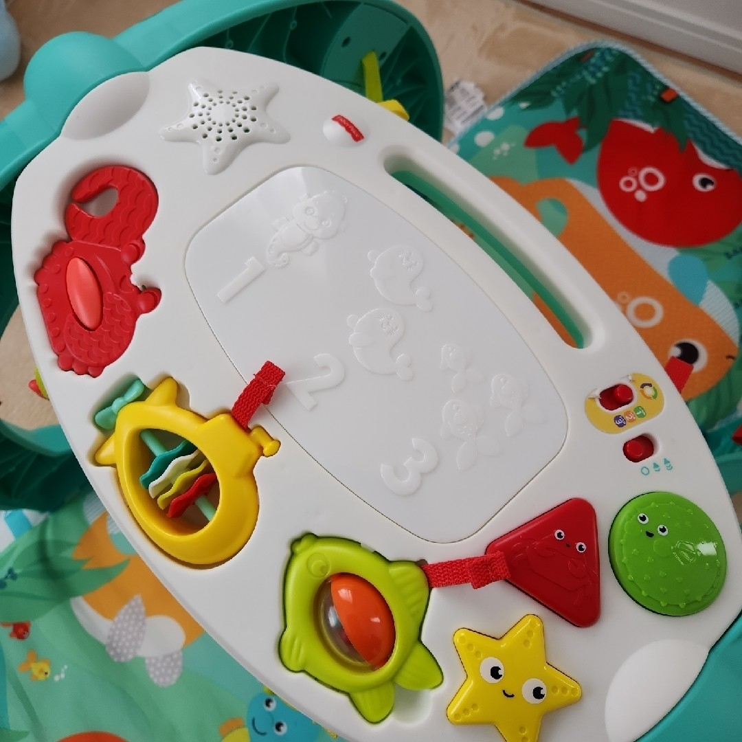 Fisher-Price(フィッシャープライス)の4WAYオーシャンへんしんジム キッズ/ベビー/マタニティのおもちゃ(ベビージム)の商品写真