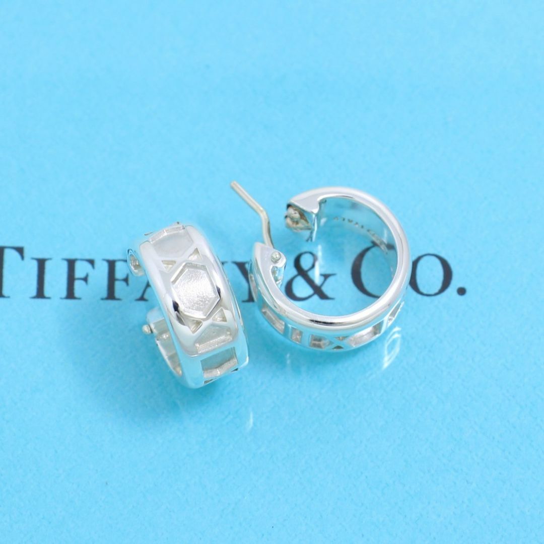 Tiffany & Co.(ティファニー)のティファニー　TIFFANY　アトラス　フープ　ピアス　希少　良品 レディースのアクセサリー(ピアス)の商品写真