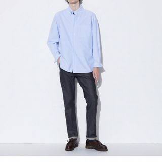 ユニクロ(UNIQLO)のユニクロ　ストレッチセルビッジスリムフィットジーンズ(デニム/ジーンズ)