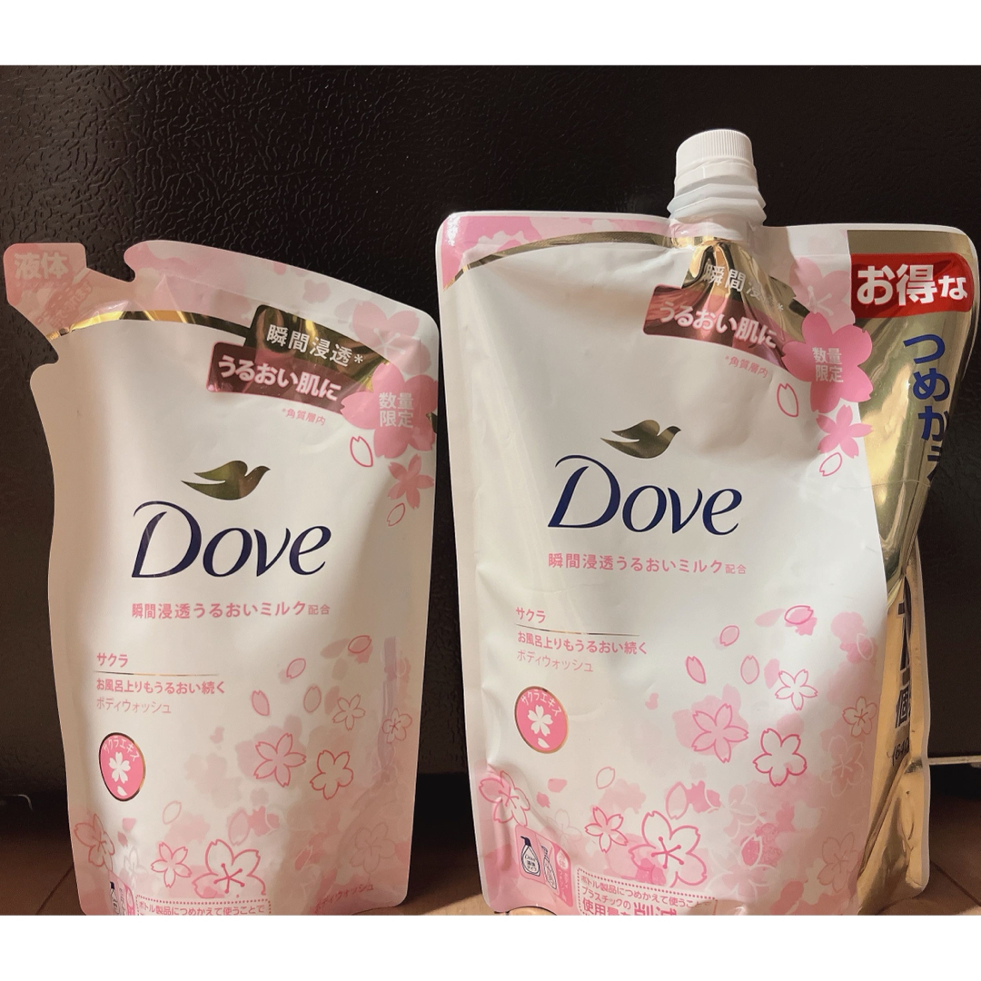 Dove（Unilever）(ダヴ)のダヴ サクラ ボディソープ コスメ/美容のボディケア(ボディソープ/石鹸)の商品写真