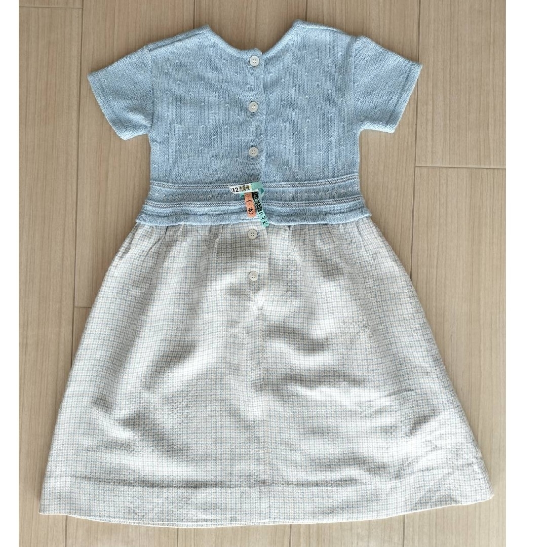 familiar(ファミリア)のファミリア　ニットワンピース　120 キッズ/ベビー/マタニティのキッズ服女の子用(90cm~)(ワンピース)の商品写真