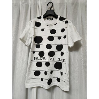 COMME des GARCONS HOMME DEUX - 【美品】コム デ ギャルソン・オム ドゥ　クルーネック　プリントTシャツ　S