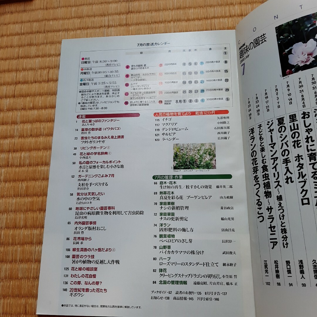 趣味の園芸7月 エンタメ/ホビーの雑誌(趣味/スポーツ)の商品写真