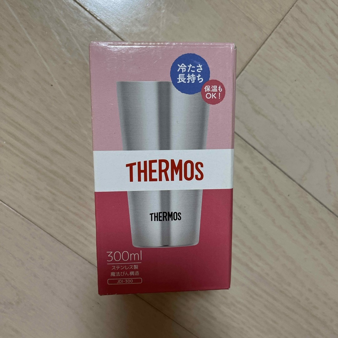 THERMOS(サーモス)のサーモス　真空断熱タンブラー　ステンレス　300ml　保温 ステンレスボトル  インテリア/住まい/日用品のキッチン/食器(タンブラー)の商品写真