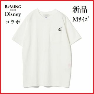 BEAMS - 【限定】B:MING × Disney ミッキー ポケット Tシャツ M 新品