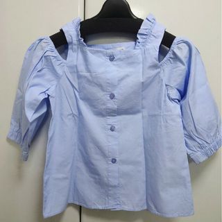 ザラ(ZARA)の美品☆ 140 トップス オフショル ブラウス ZARA(Tシャツ/カットソー)