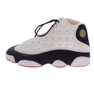 ナイキ(NIKE)のNIKE ナイキ スニーカー 136002-132  【観賞用】 Air Jordan 13 AJ13 OG HE GOT GAME 1997 エアジョーダン OG ヒィー ゴット ゲーム スニーカー ブラック系 ホワイト系 27.5cm【中古】(スニーカー)