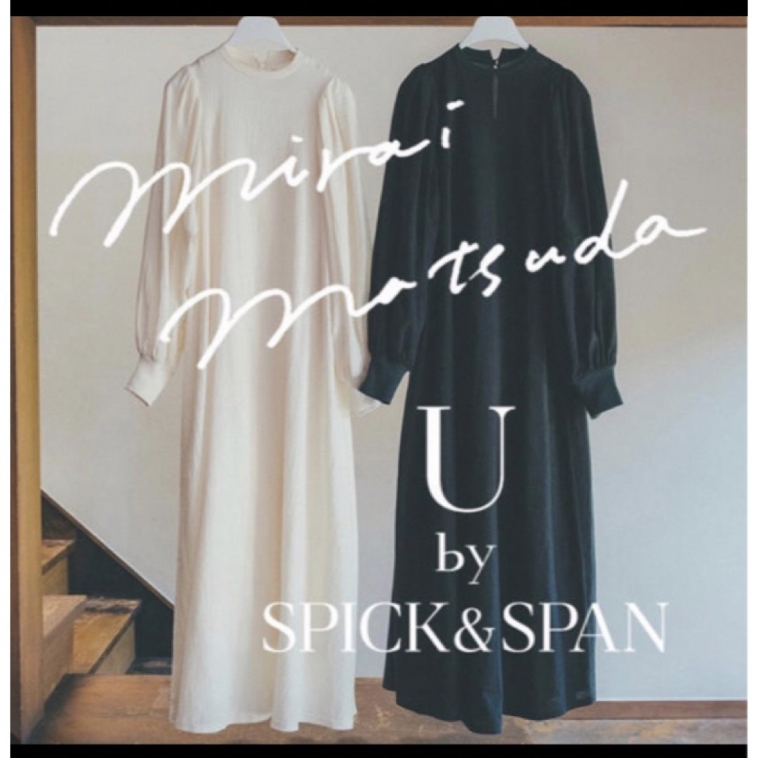 Spick & Span(スピックアンドスパン)のUbyspick&span インナー付きワンピース レディースのワンピース(ロングワンピース/マキシワンピース)の商品写真