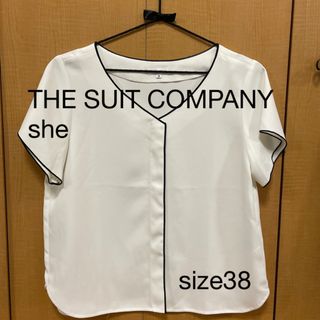 THE SUIT COMPANY - 【THE SUIT COMPANY she】トップス　半袖（サイズ38）