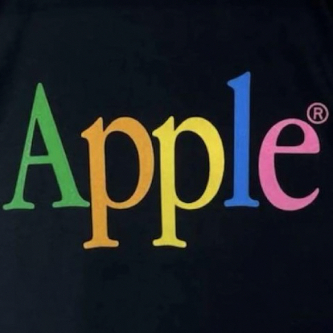 XXLアップル Tシャツ　APPLE 黒 ブラック トラビススコット 野村訓市 メンズのトップス(Tシャツ/カットソー(半袖/袖なし))の商品写真