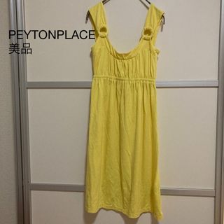 ペイトンプレイス(Peyton Place)の美品　peytonplace ペイトンプレイス　ワンピース(ひざ丈ワンピース)