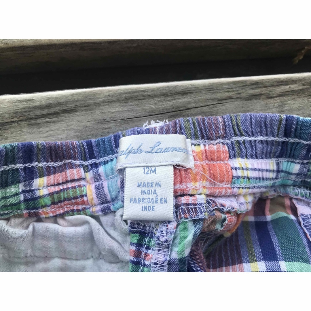 Ralph Lauren(ラルフローレン)のRalph Lauren shortpants kids80 キッズ/ベビー/マタニティのベビー服(~85cm)(パンツ)の商品写真