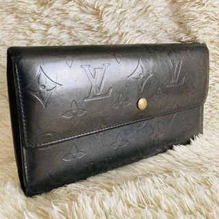 ルイヴィトン(LOUIS VUITTON)のルイヴィトン ポルトトレゾールインターナショナル M65105 モノグラムマット(長財布)