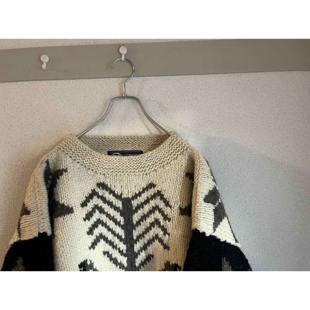 VINTAGE(ヴィンテージ)の[Ecuador Knit]vintage oversize wool knit メンズのトップス(ニット/セーター)の商品写真