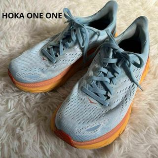 HOKA ONE ONE - HOKA ONE ONEランニングシューズCLIFTON 8 WIDE 23cm