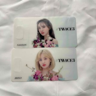 トゥワイス(TWICE)のTWICE クリアしおり　（# TWICE3）(アイドルグッズ)