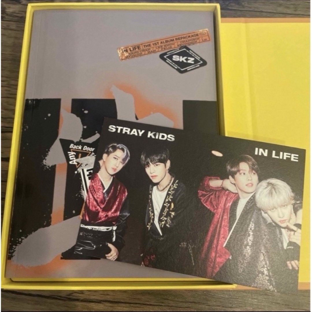 Stray Kids(ストレイキッズ)のStrayKids  【開封済み】IN LIFE   IN生　⚠️トレカ無し エンタメ/ホビーのCD(K-POP/アジア)の商品写真