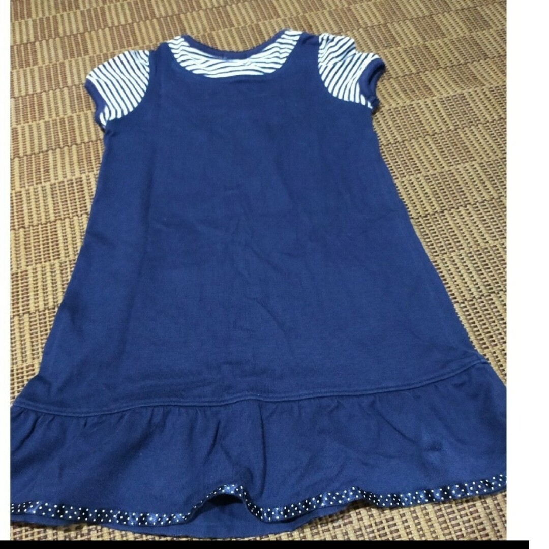 mikihouse(ミキハウス)のミキハウス　100  ワンピース　女の子　春　夏 キッズ/ベビー/マタニティのキッズ服女の子用(90cm~)(ワンピース)の商品写真