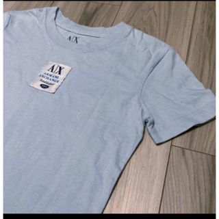 アルマーニエクスチェンジ(ARMANI EXCHANGE)のアルマーニライトブルーコットンT(Tシャツ(半袖/袖なし))