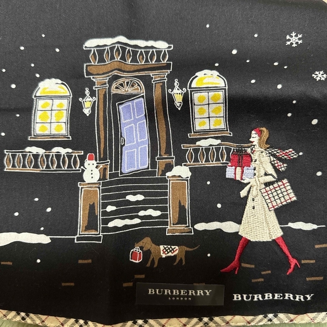 BURBERRY(バーバリー)のバーバリー ハンカチ 女の子　4枚 レディースのファッション小物(ハンカチ)の商品写真