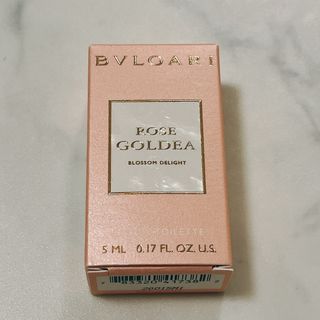 ブルガリ(BVLGARI)のブルガリ ローズゴルデア ブロッサムディライト EDP 5ml ミニ香水(香水(女性用))