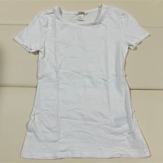 エイチアンドエム(H&M)のH&M  白Tシャツ　半袖　XS(Tシャツ(半袖/袖なし))