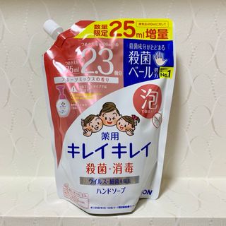 2024年4月購入 【キレイキレイ 薬用 泡ハンドソープ 】 475ml×1個