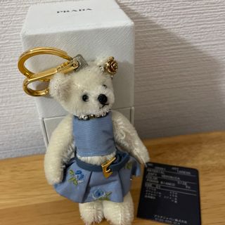 新品未使用 PRADA プラダ くまキーホルダー キーリング