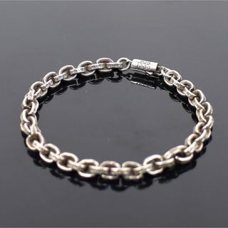 クロムハーツ(Chrome Hearts)のクロムハーツ ペーパーチェーン シルバー SV925 正規品　インボイス有り‼️(ブレスレット)