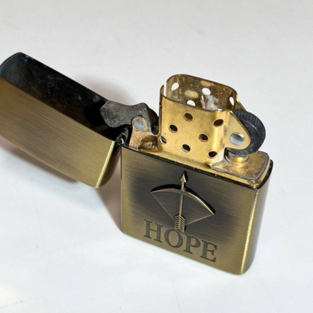 ZIPPO ジッポー　HOPE　ホープ ライター　1991年 メンズのファッション小物(タバコグッズ)の商品写真