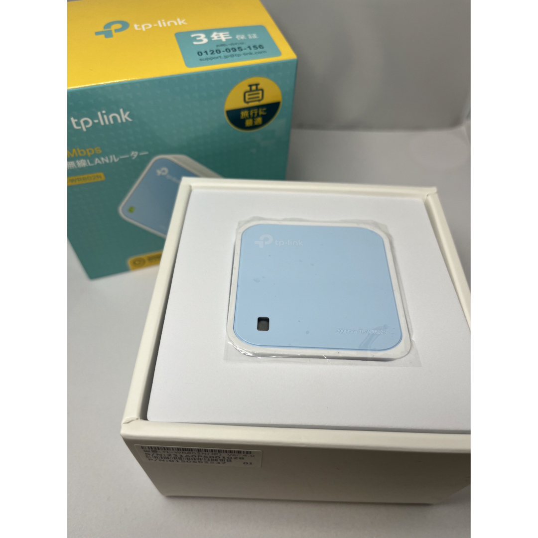 TP-Link(ティーピーリンク)のTP-LINK 無線LANルーター TL-WR802N スマホ/家電/カメラのPC/タブレット(PC周辺機器)の商品写真