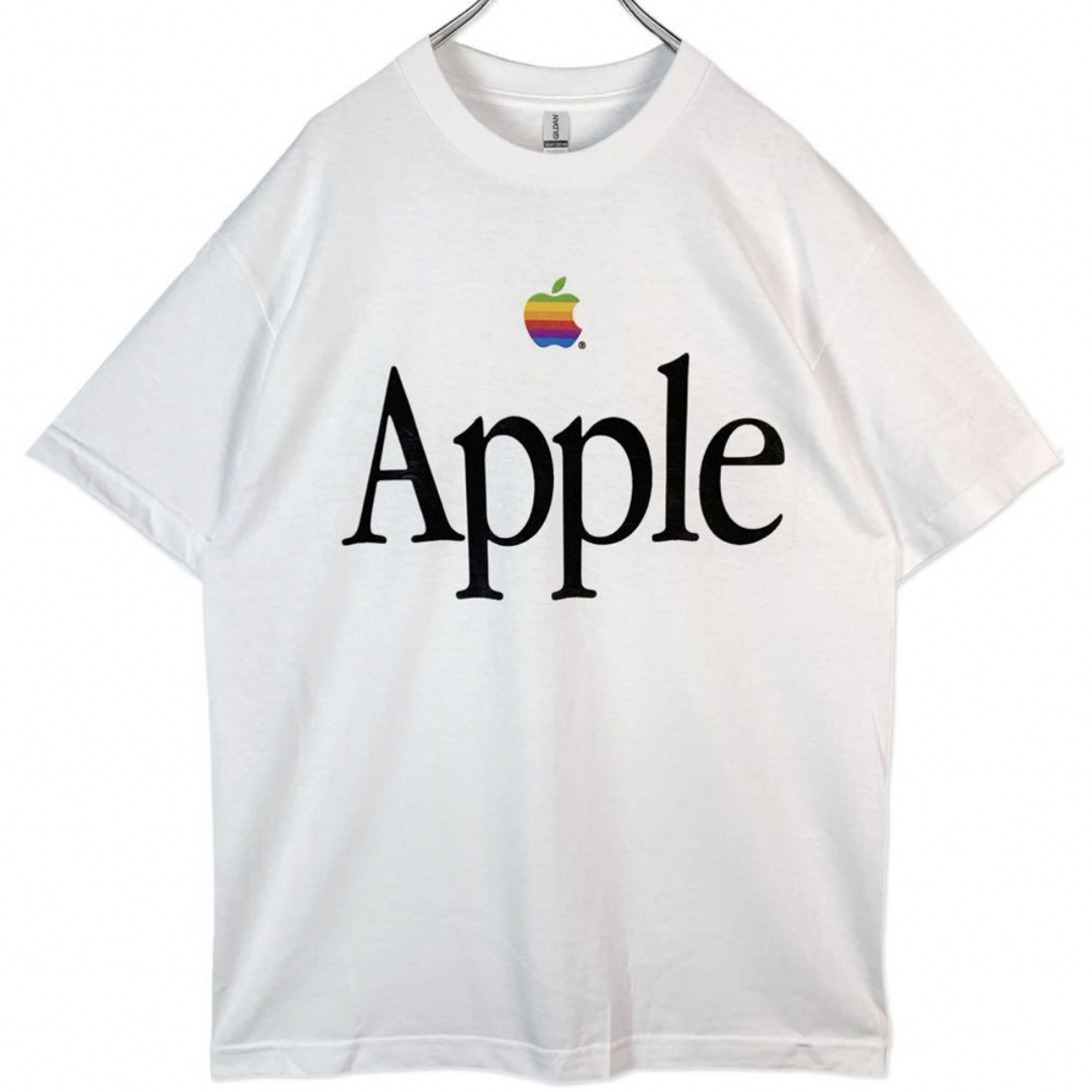 XLアップルTシャツトラビススコットAPPLE 野村訓市ホワイト 白 デカロゴ メンズのトップス(Tシャツ/カットソー(半袖/袖なし))の商品写真