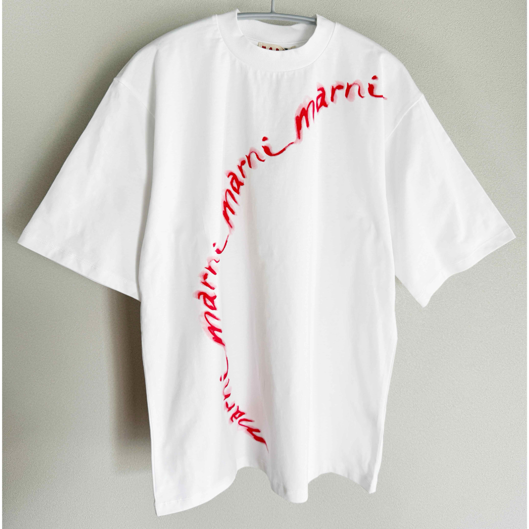 Marni(マルニ)のマルニ ロゴ プリント Tシャツ レディースのトップス(Tシャツ(半袖/袖なし))の商品写真