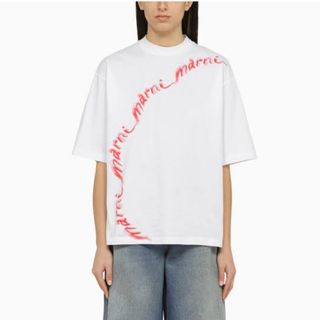 マルニ(Marni)のマルニ ロゴ プリント Tシャツ(Tシャツ(半袖/袖なし))