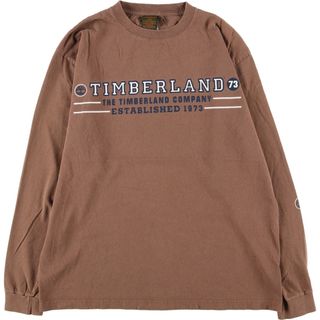 Timberland - 古着 ティンバーランド Timberland ロングTシャツ ロンT メンズM /eaa438448