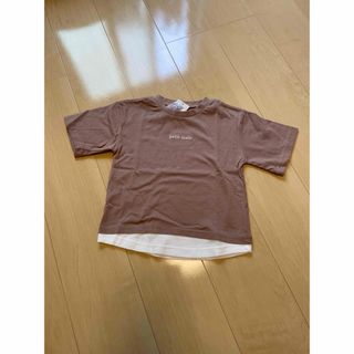 プティマイン(petit main)のプティマイン  110 オーガニックコットンレイヤードtシャツ(Tシャツ/カットソー)