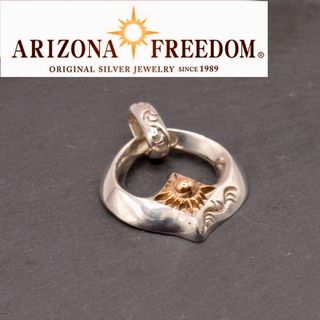 ARIZONA FREEDOM - 美品 Arizona Freedom 中太陽神（K18） イーグルハートトップ