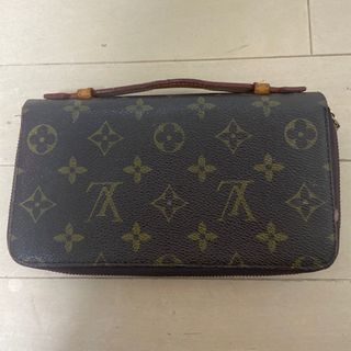 ルイヴィトン(LOUIS VUITTON)のルイヴィトンモノグラム長財布トラベルケース(財布)