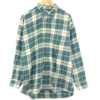 ラングラー(Wrangler)の古着 ラングラー Wrangler 長袖 フランネルチェックシャツ メンズXXL /eaa436345(シャツ)