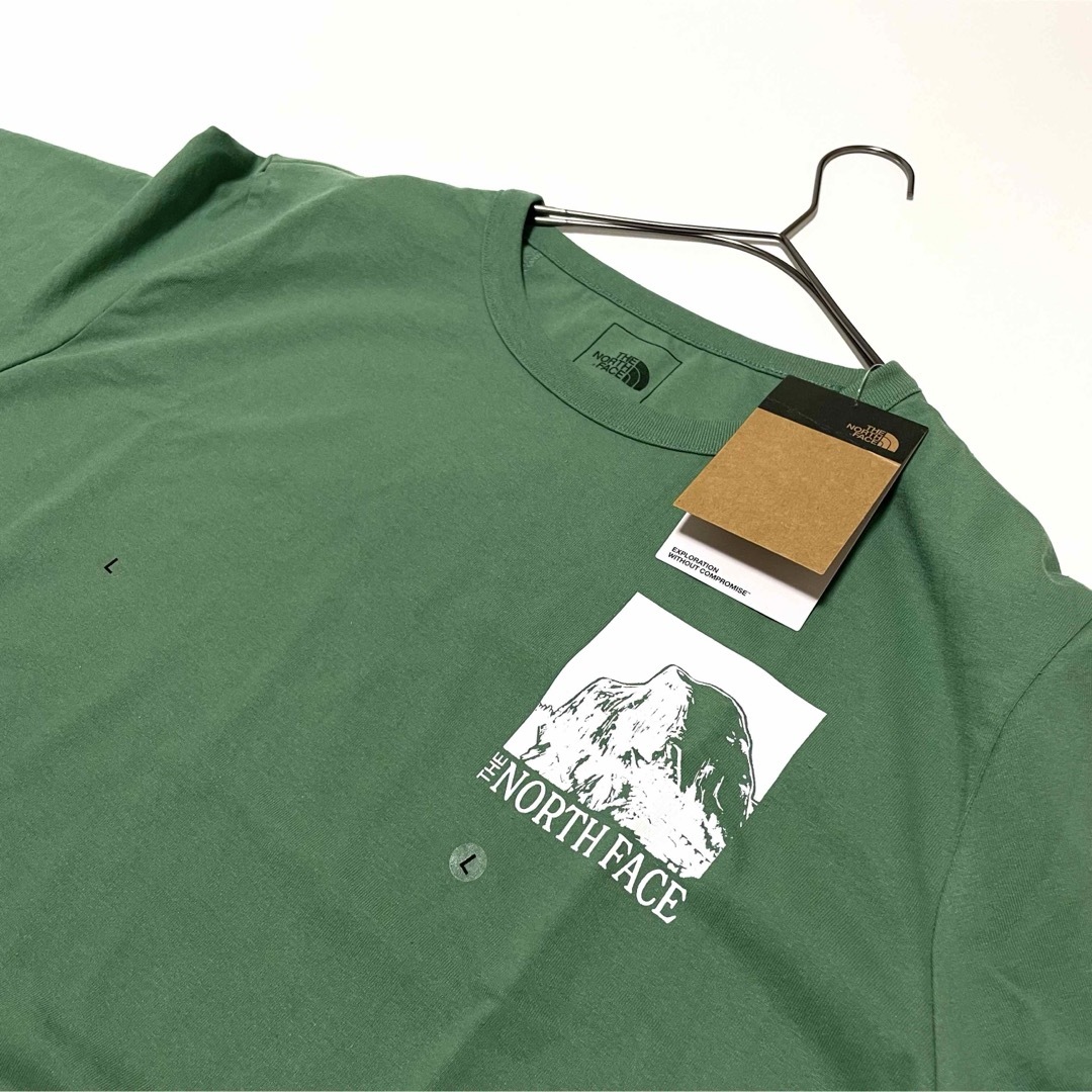 THE NORTH FACE(ザノースフェイス)の【新品】US-L ノースフェイス Tシャツ 半袖 1966 RINGER 緑 メンズのトップス(Tシャツ/カットソー(半袖/袖なし))の商品写真