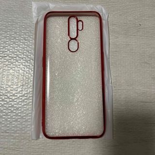 OPPO A5 2020 ケース カバー ソフトケース tpu レッド(Androidケース)