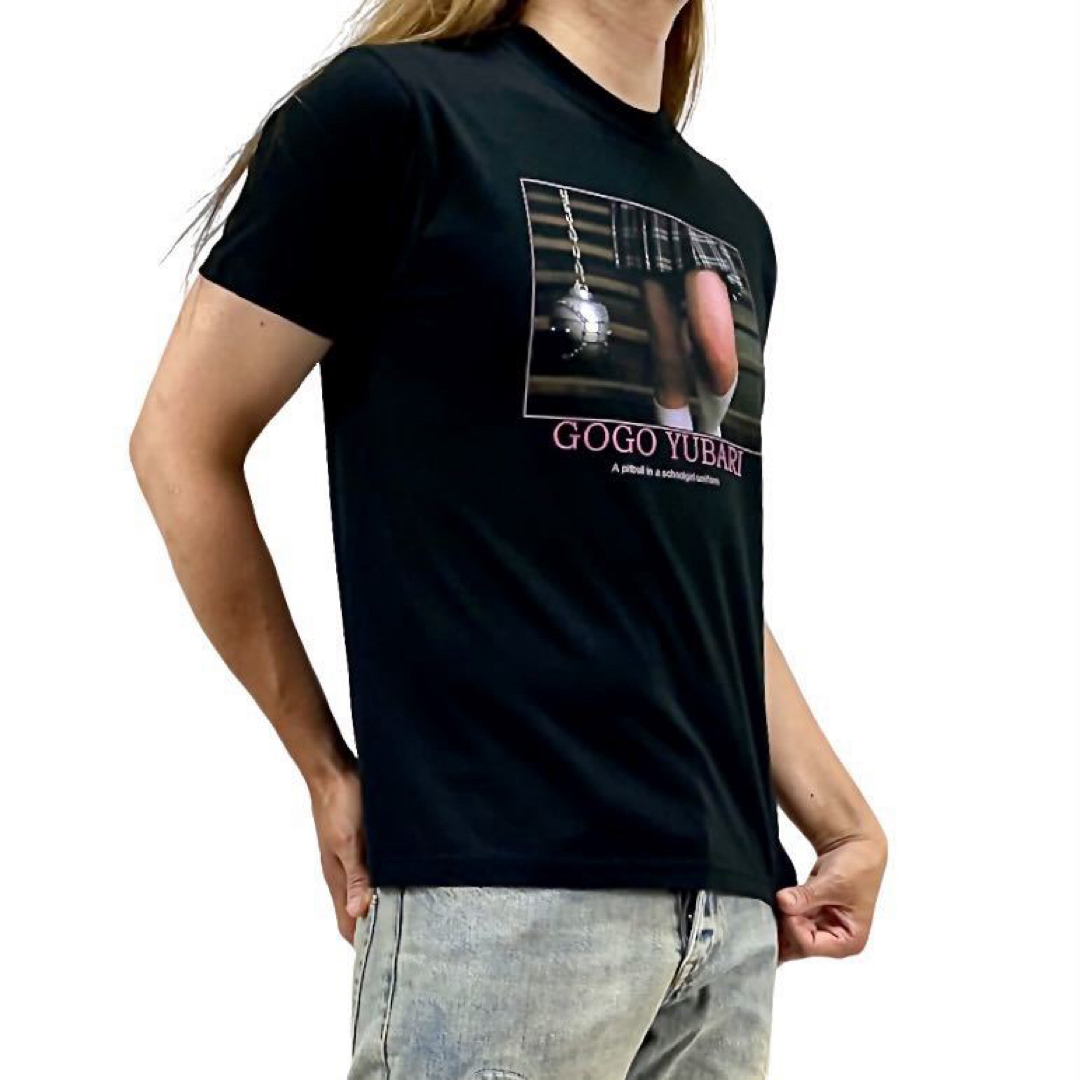新品 KillBill GOGO夕張 ヤクザ 脚フェチ 女子高生 美脚 Tシャツ メンズのトップス(Tシャツ/カットソー(七分/長袖))の商品写真