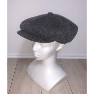 KANGOL - L 新品 KANGOL キャスケット ハンチングキャップ ベレー帽 グレー 灰