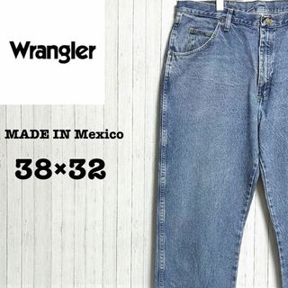 Wrangler - ラングラー　メキシコ製　デニム　ジーンズ　ジーパン　テーパード　38/32