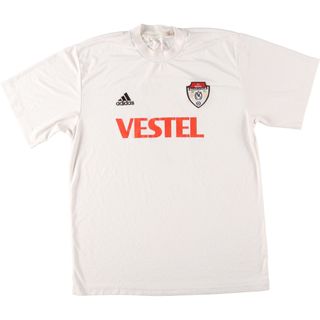 アディダス(adidas)の古着 アディダス adidas サッカーユニフォーム ゲームシャツ メンズXL /eaa438490(Tシャツ/カットソー(半袖/袖なし))