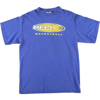 アディダス(adidas)の古着 90年代 アディダス adidas UCLA カリフォルニア大学ロサンゼルス校 カレッジTシャツ USA製 メンズM ヴィンテージ /eaa431853(Tシャツ/カットソー(半袖/袖なし))