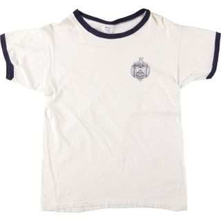 チャンピオン(Champion)の古着 80年代 チャンピオン Champion トリコタグ USNA 米海軍兵学校 リンガーTシャツ USA製 メンズM ヴィンテージ /eaa433554(Tシャツ/カットソー(半袖/袖なし))