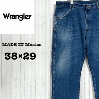 ラングラー(Wrangler)のラングラー　メキシコ製　デニム　ジーンズ　ジーパン　テーパード　38/29(デニム/ジーンズ)