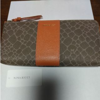 ニナリッチ(NINA RICCI)のニナリッチ　長財布　オレンジ(財布)